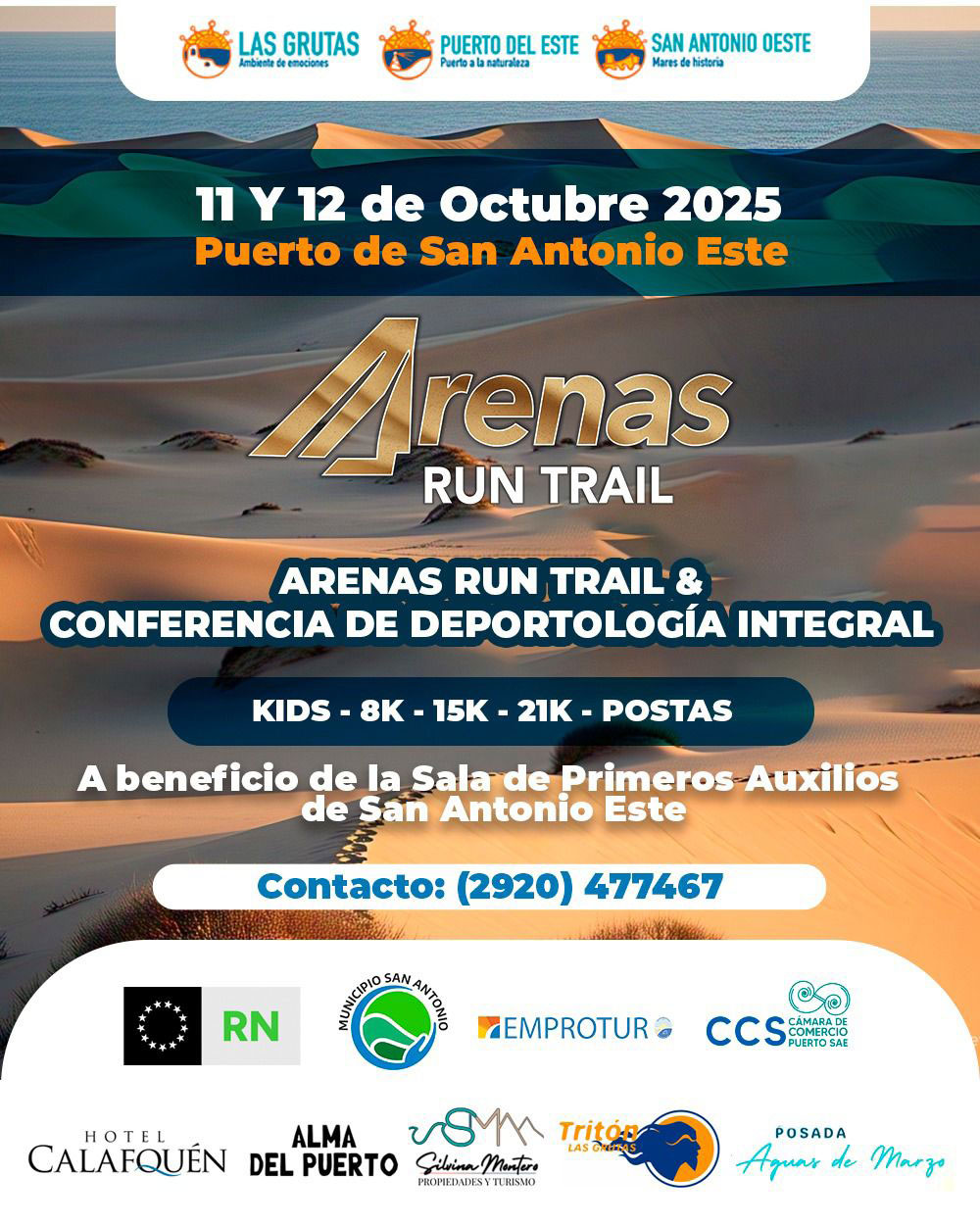 Llega la 1° edición del Arenas Run Trial a Puerto SAE