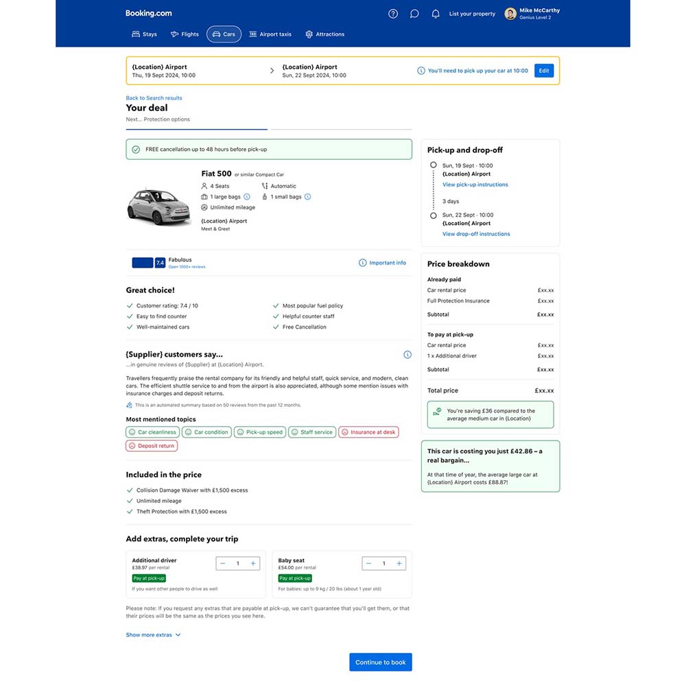 Booking.com simplifica el alquiler de autos con su app en ChatGPT