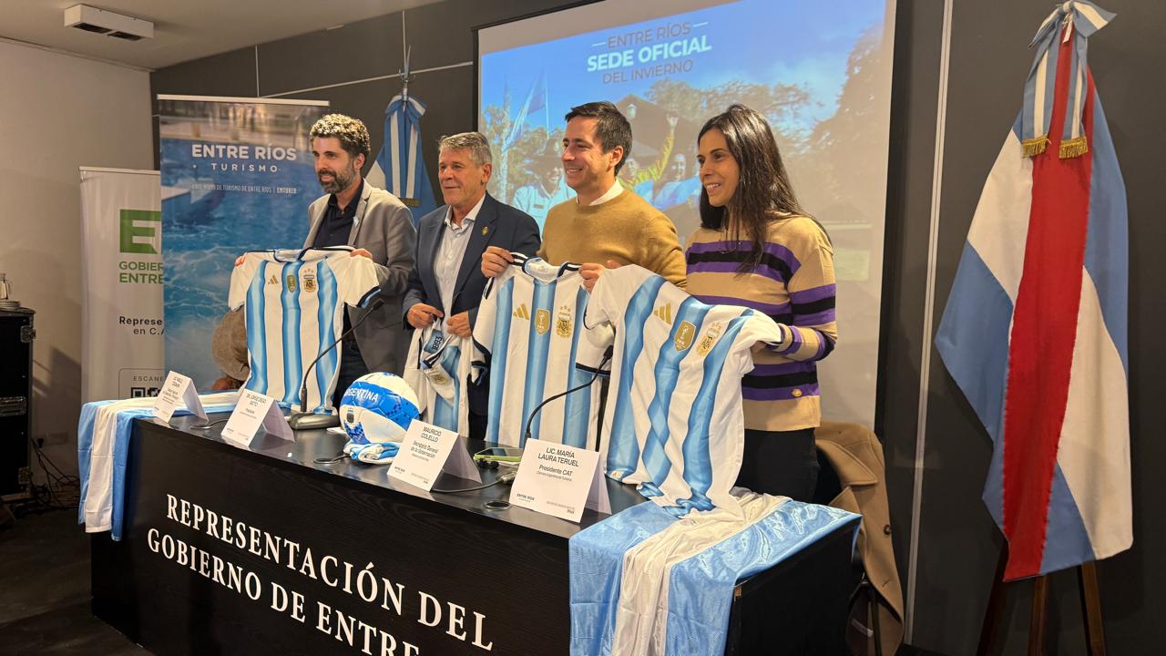 Con un clima mundialista, Entre Ríos presentó su temporada de invierno en Buenos Aires