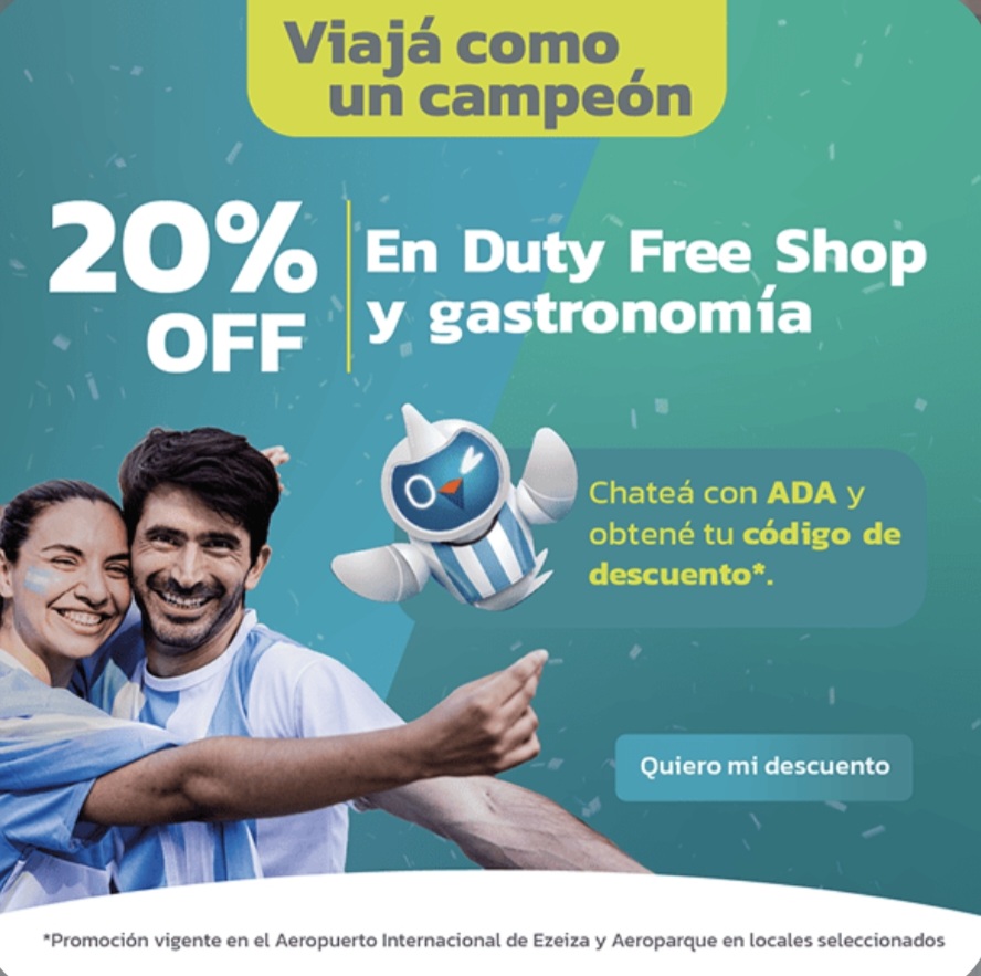 Descuentos exclusivos: Viajá como un campeón